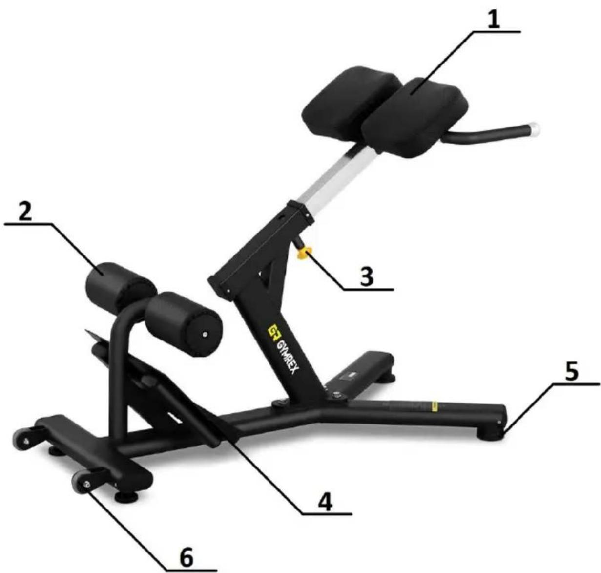 Gymrex GR-BE 150 - Beschreibung des Geräts - 1