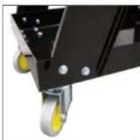 Stamos S-WECA-1 - LEFT SUPPORT RAIL &amp; RIGHT SUPPORT RAIL: - 2