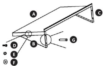 Royal Catering RCWR-150.1 - WALL SHELF - 13