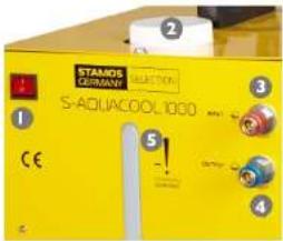 Stamos S-AQUACOOL 1000 - DESCRIZIONE DEL PANNELLO DI CONTROLLO, DELLA MESSA IN FUNZIONE E DELLA MANUTENZIONE - 1