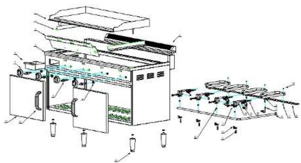 Royal Catering RCGL-65L50H - BEZPEČNOSTNÉ POKYNY - 1