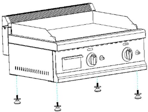 Royal Catering RCGL-65L50H - INSTALLATION - 1