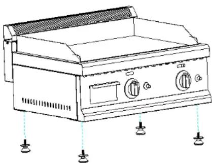 Royal Catering RCGL-65L50H - INSTALLATION - 1