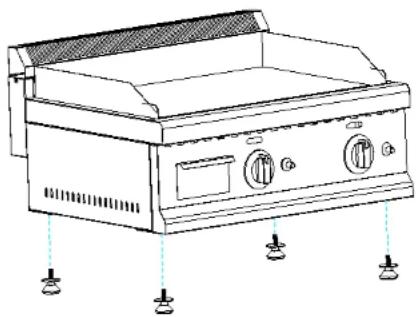 Royal Catering RCGL-65L50H - INSTALLATION - 1