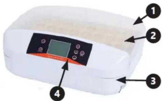 incubato IN-32DDI - Beskrivelse af apparatet - 2