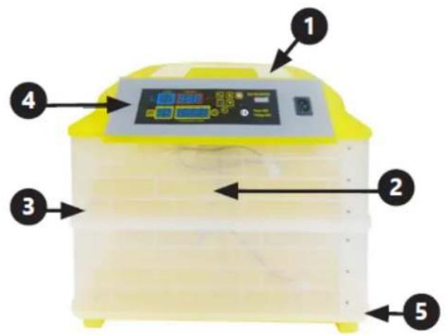 incubato IN-32DDI - PLAATS VAN HET APPARAAT - 3