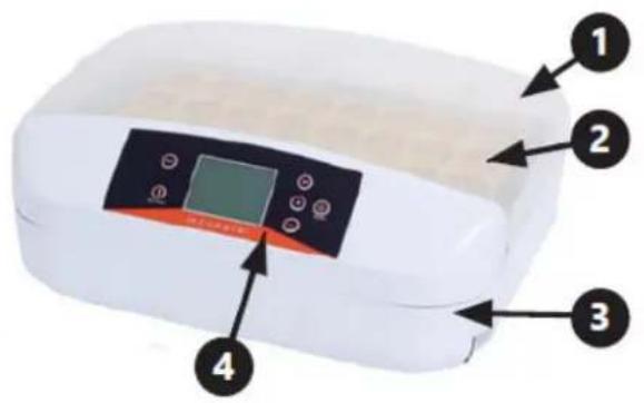 incubato IN-32DDI - Περιγραφή συσκευής - 2