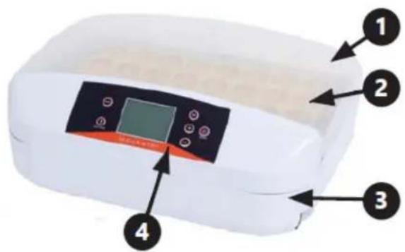incubato IN-32DDI - Opis naprave - 2