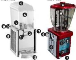 Royal Catering RCSD-12C - leva - 2