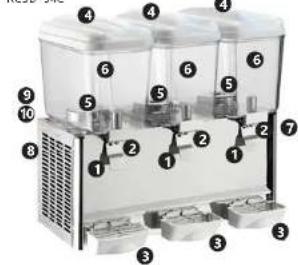 Royal Catering RCSD-12C - Replacement of gaskets. - 3
