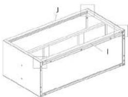 Royal Catering RCAT-100/50-WTP - WORKING TABLE WITH SLIDING DOOR - 9
