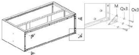 Royal Catering RCAT-100/50-WTP - WORKING TABLE WITH SLIDING DOOR - 11