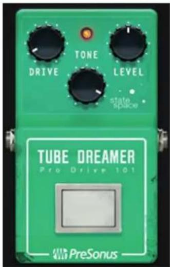 DRIVE TONE LEVEL state space TUBE DREAMER Pro Drive 101 PreSonus