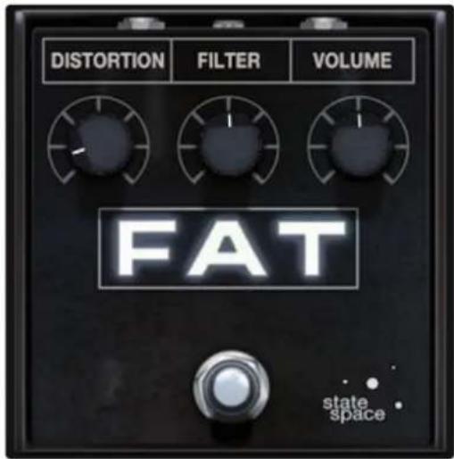 DISTORTION FILTER VOLUME FAT state space