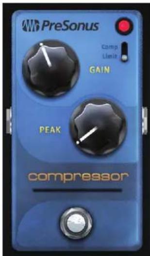 PreSonus Comp Limit GAIN PEAK compresor