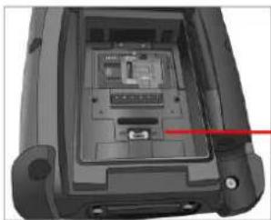 Unitech PA820 - 安装电池 - 2