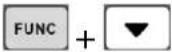 Unitech PA820 - Using Function keys - 8