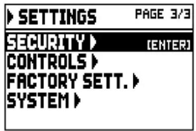 Viscount Cantorum Duo - INSTRUMENT GENERAL SETTINGS (SETTINGS menu) - 3