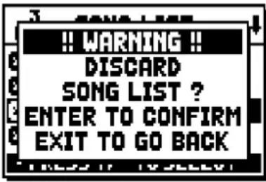 Viscount Unico 300 - SONGLISTS (SONGLIST function) - 3