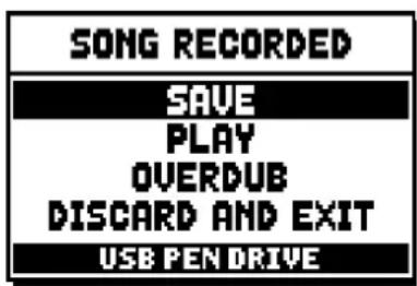 Viscount Unico 300 - RECORDING A PIECE (RECORD mode) - 4