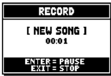 Viscount Unico 300 - RECORDING A PIECE (RECORD mode) - 3