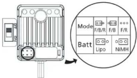 Absima CR3.4eco - ESC Spezifikation: - 1