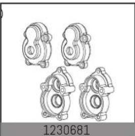 Absima CR3.4eco - Upgrade Part List / Tuningteile - 23