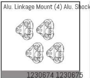 Absima CR3.4eco - Upgrade Part List / Tuningteile - 16