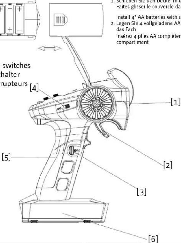 Absima CR3.4eco - Instructions / Anleitung / Manuel d utilisation - 4