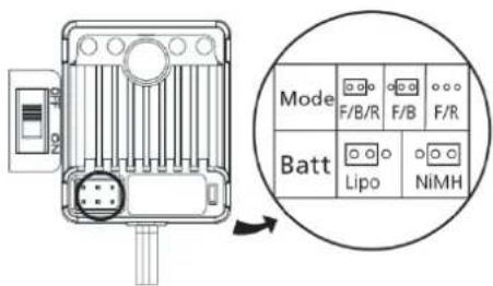 Absima CR3.4eco - ESC Specification: - 1