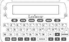 LEXIBOOK D650FR - GUIDE DES TOUCHES - 1