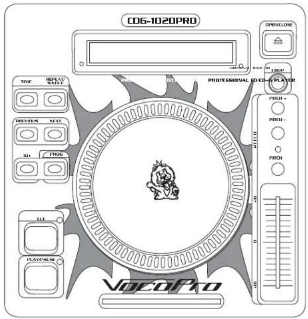 Vocopro CDG-1020 PRO - Getting Started - 2