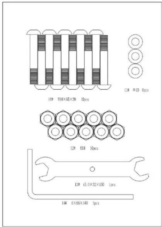 HMS Premium STR36 - Teileliste - 1