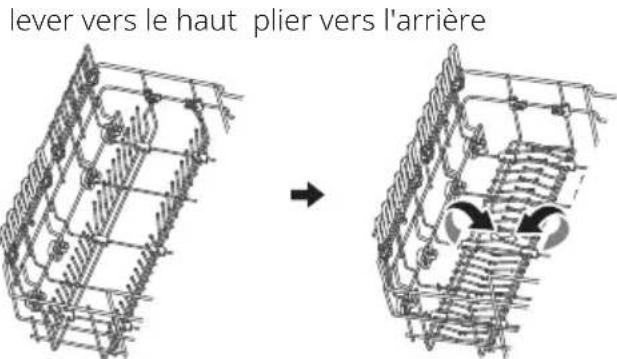 Pando PLT-7461 - Replier les étagères de l'étagère - 1
