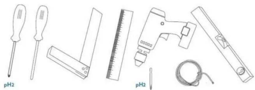 VEDETTE VIC175EN - Outils nécessaires - 1
