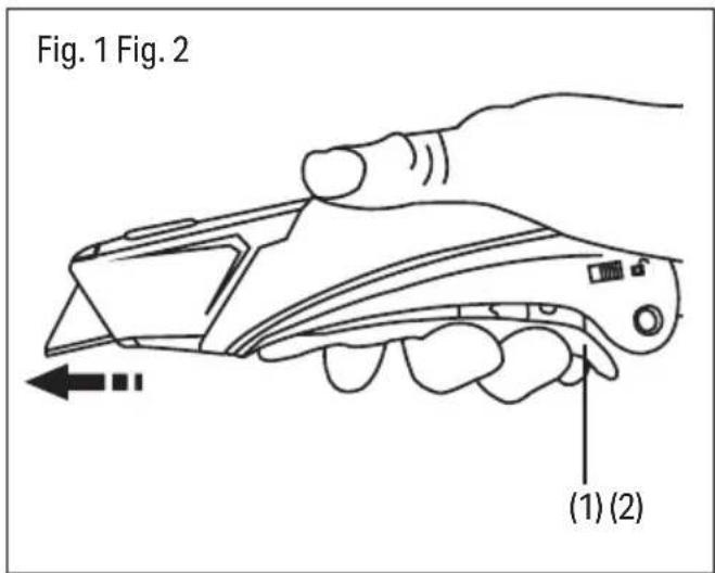 Draper Expert 30969 - Operating the knife - 1