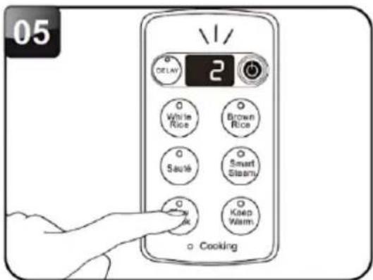 Brentwood RC-5116DS - USANDO EL MODO DE COCINA LENTA - 5