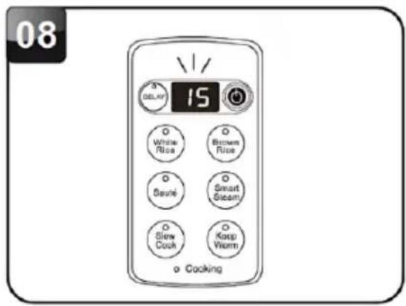 Brentwood RC-5116DS - USANDO EL MODO SMART STEAM - 8