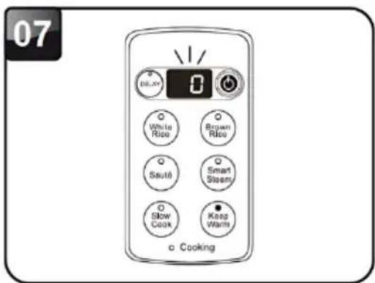 Brentwood RC-5116DS - USANDO EL MODO DE COCINA LENTA - 7