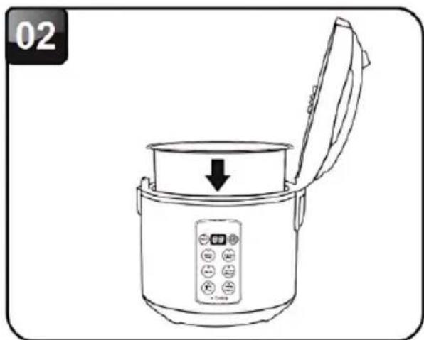 Brentwood RC-5116DS - EN UTILISANT LE MODE CUISSON LENTE - 2