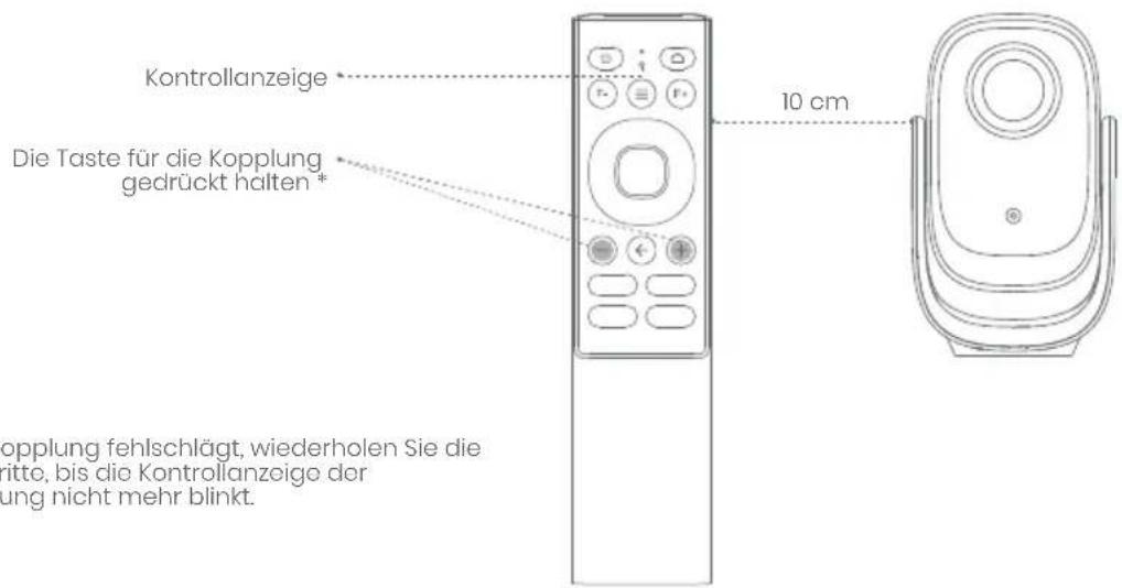DANGBEI N2 mini - 3.Kopplung mit der Fernbedienung - 1