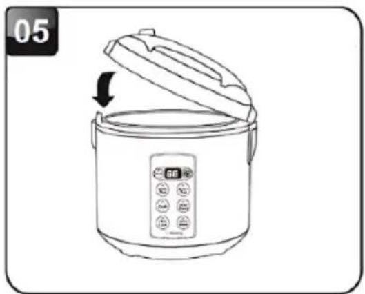 Brentwood RC-5110DS - USING THE SMART STEAM MODE - 5