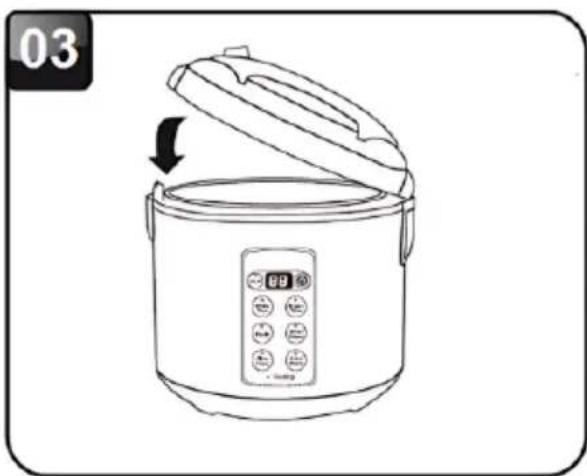 Brentwood RC-5110DS - EN UTILISANT LE MODE CUISSON LENTE - 3