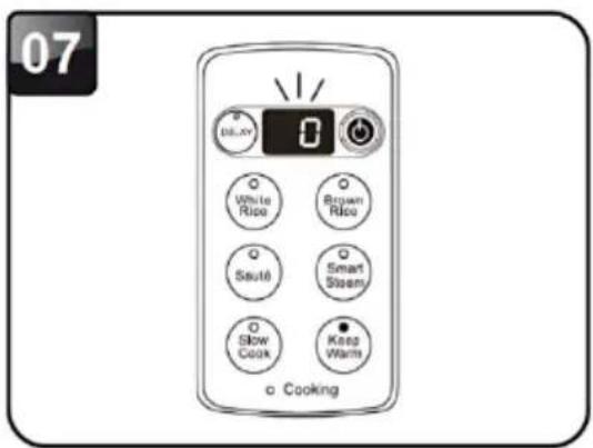 Brentwood RC-5110DS - USANDO EL MODO DE COCINA LENTA - 7