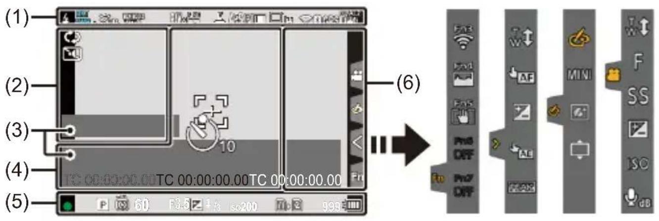 (1) (2) (3) (4) (5) TC 00:00:00.00 TC 00:00:00.00 TC 00:00:00.00 (6) P 60 F3-5 1/8 iso200 Mb 2 999