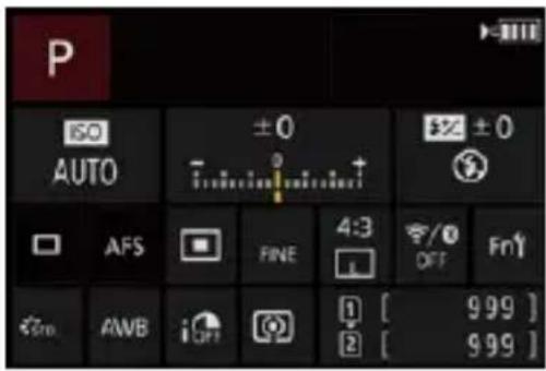 PANASONIC Lumix DC-GH5 II - Touchez les éléments. - 1