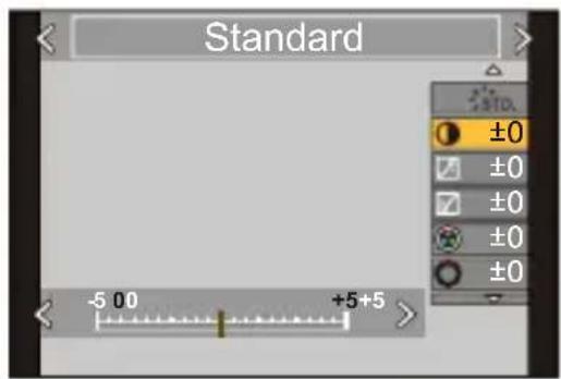 Standard -5.00 +5+5 ±0 ±0 ±0 ±0 ±0