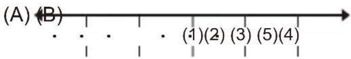 (A) (B) • • • • (1)(2) (3) (5)(4)
