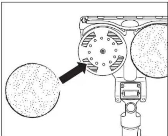 SILVERCREST SHAZA 22.2 A1 - Påsætning/fjernelse af moppe-puder - 1