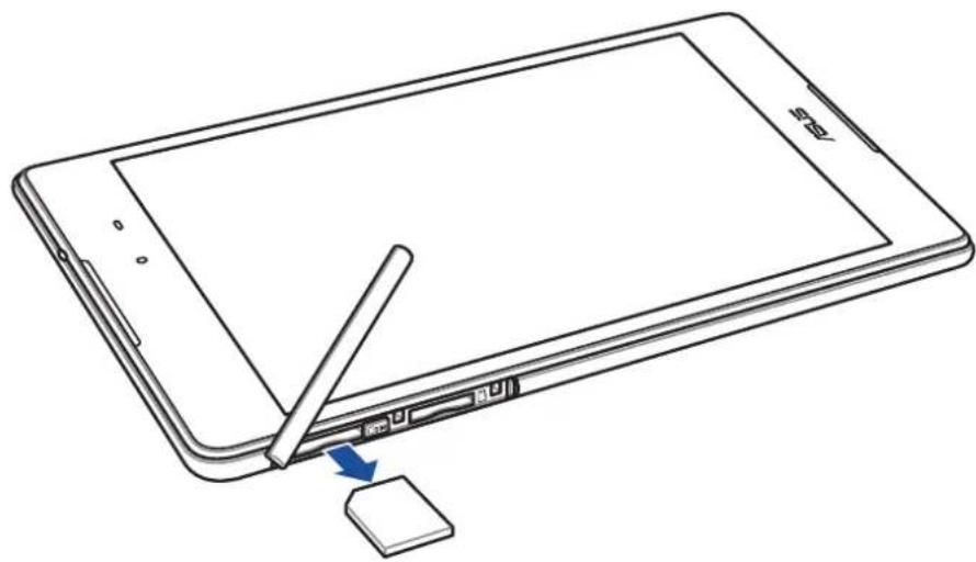ASUS ZenPad 3 8.0 Z581KL - Retirer une carte micro SIM - 2
